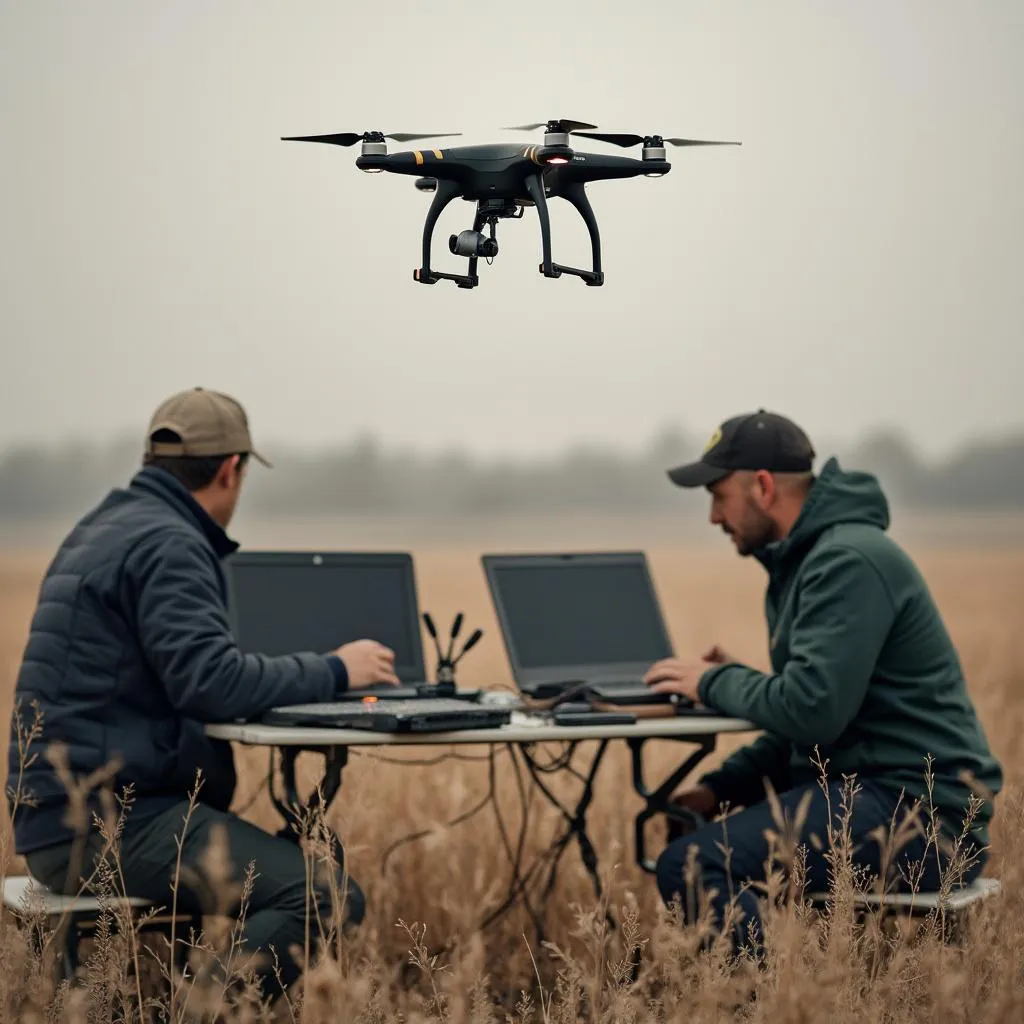 Drone test uçuşu